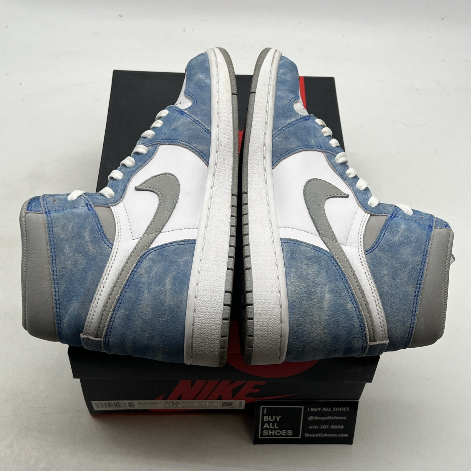 Size 10.5 - Air Jordan 1 Retro OG High Hyper Royal (555088-402)