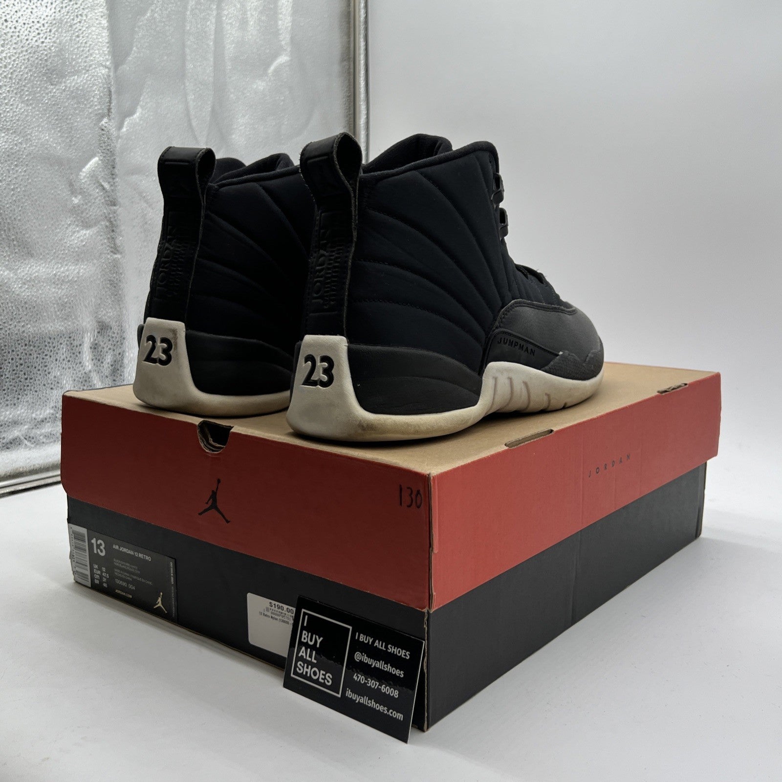 Size 13 - Air Jordan 12 Retro Neoprene (130690-004)