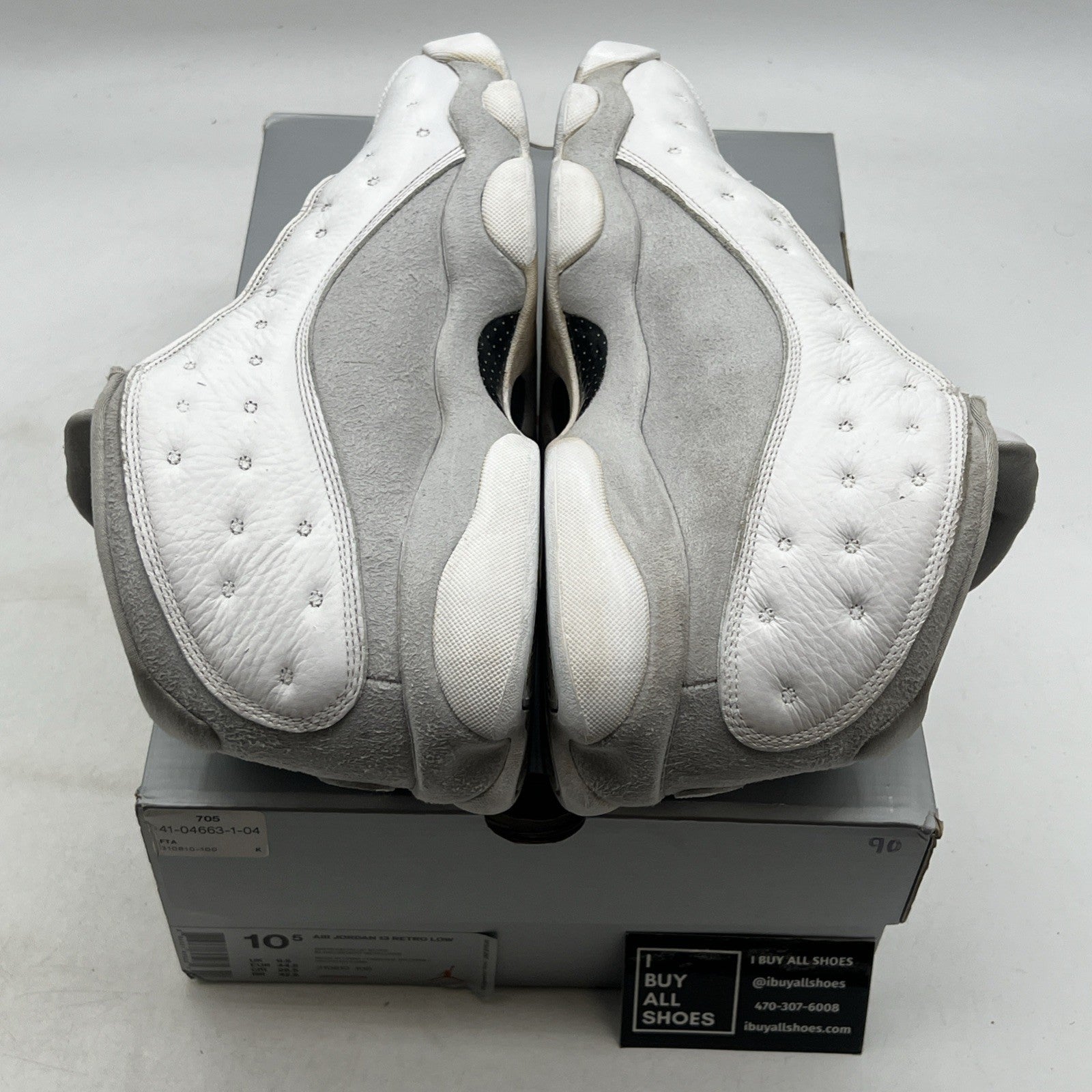 Size 10.5 - Air Jordan 13 Retro Low Pure Money (310810-100)
