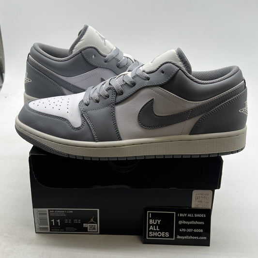 Size 11 - Air Jordan 1 Low Vintage Grey (553558-053)