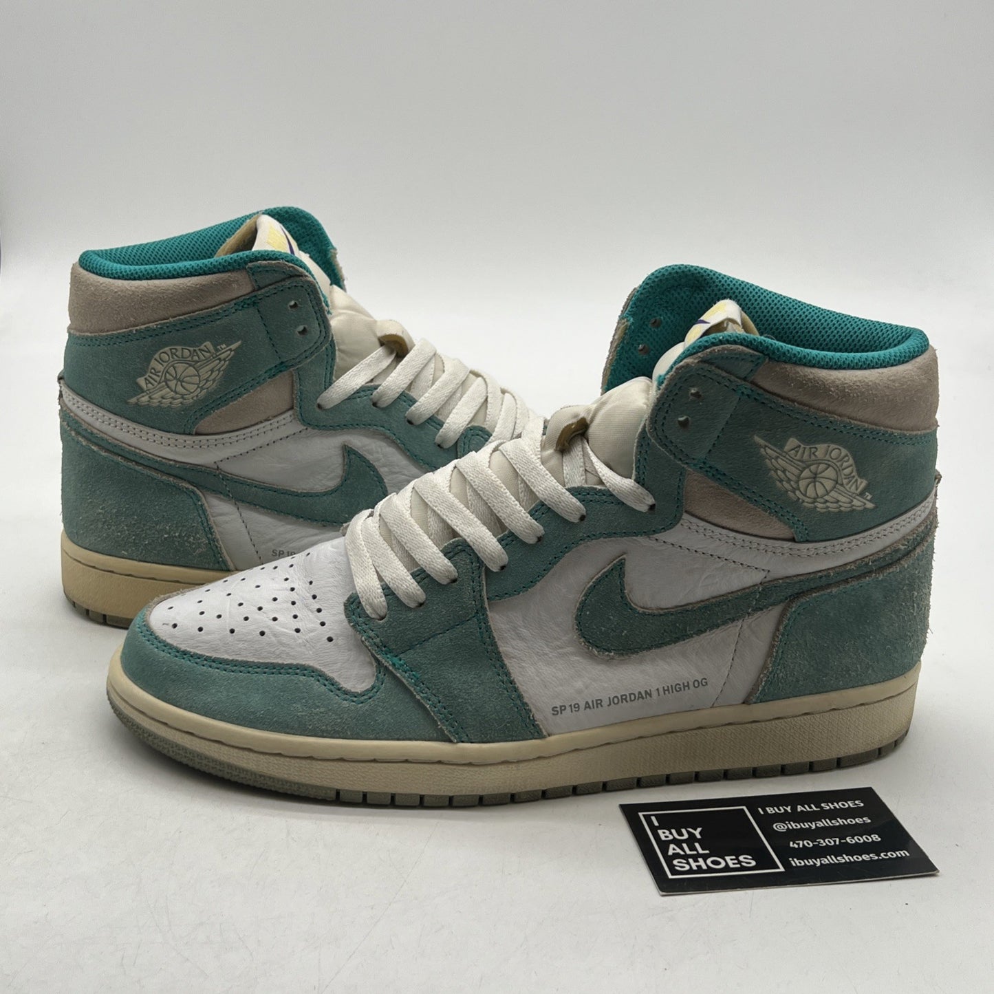Size 10 - Air Jordan 1 Retro OG High Turbo Green (555088-311)