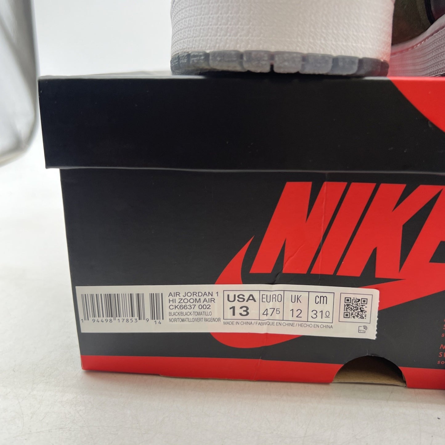 Size 13 - Air Jordan 1 Zoom High Zen Green (CK6637-002)