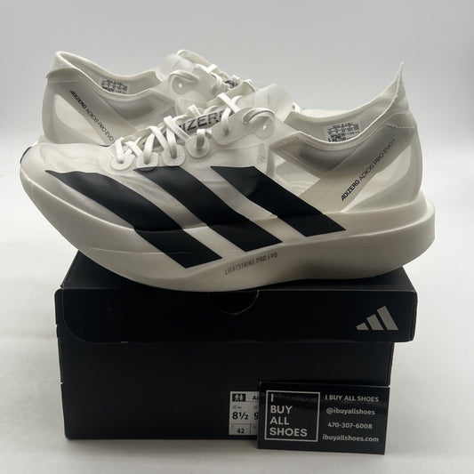 Size 8.5 - adidas Adizero Adios Pro Evo 1 White Black (IH5564)