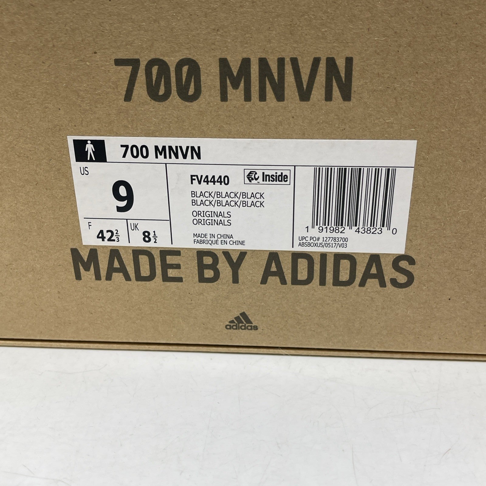 Size 9 - adidas Yeezy Boost 700 MNVN Triple Black