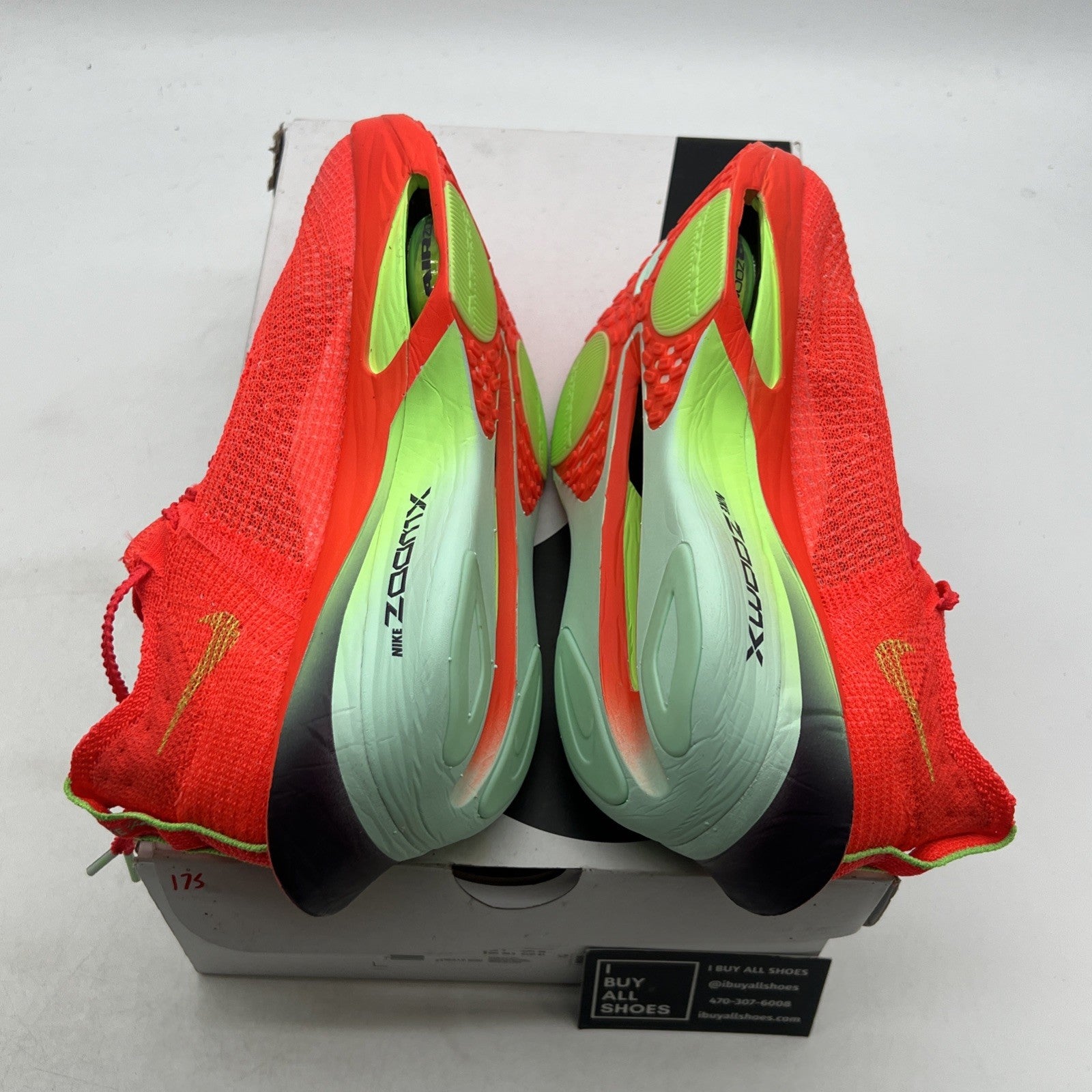 Size 9.5 - Nike Air Zoom Alphafly NEXT% 3 Bright Crimson Lime Blast W FD8315-600