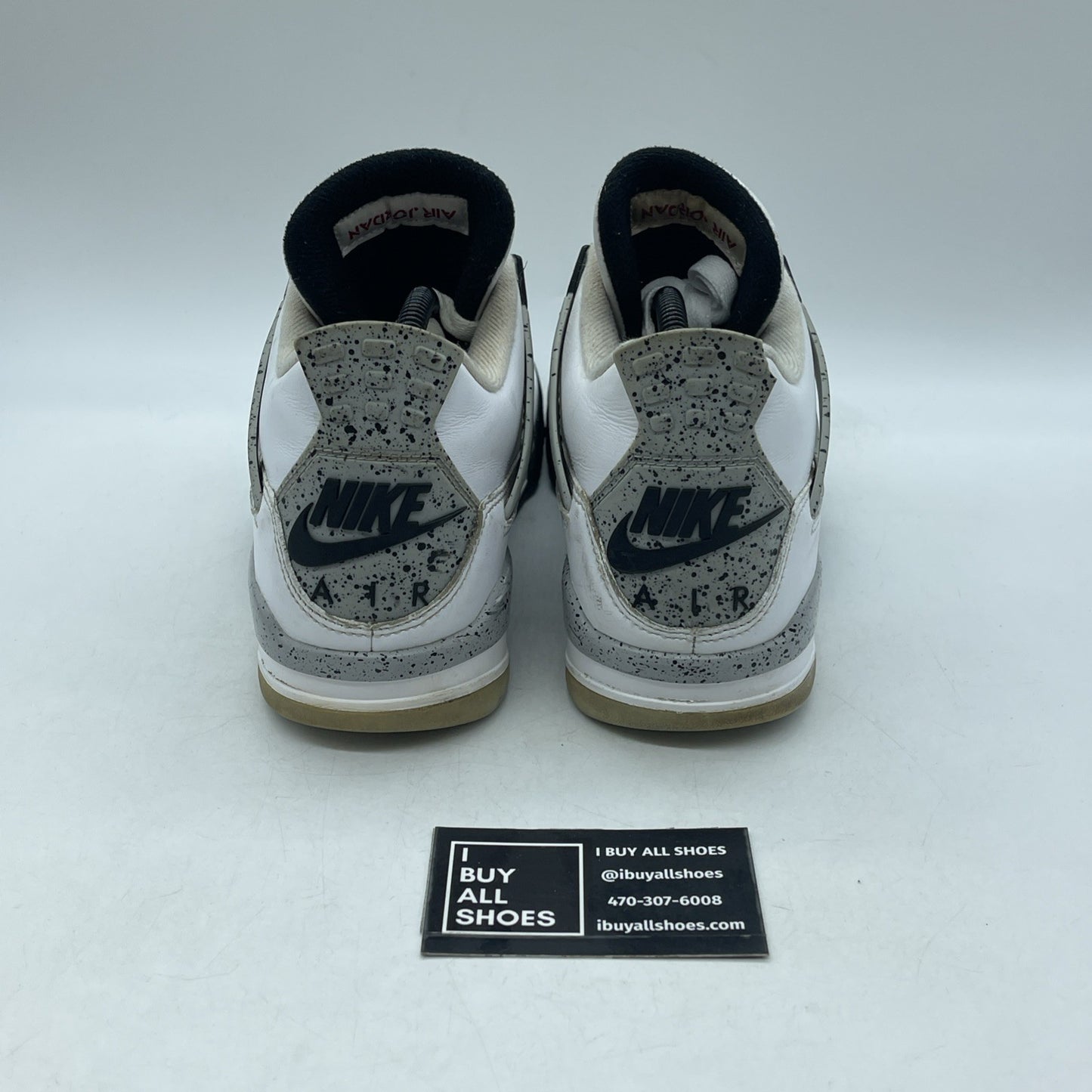 Size 8.5 - Air Jordan 4 Retro OG Mid White Cement (840606-192)