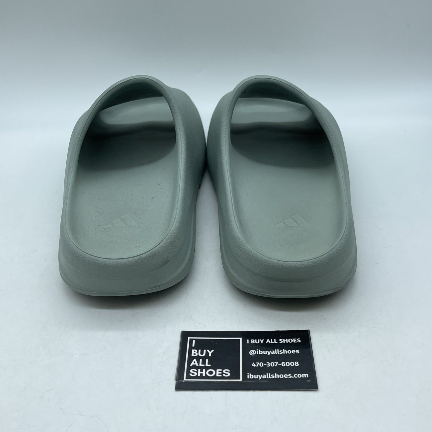 Size 13 - Yeezy Slides Salt Rubber Blue (ID5480)