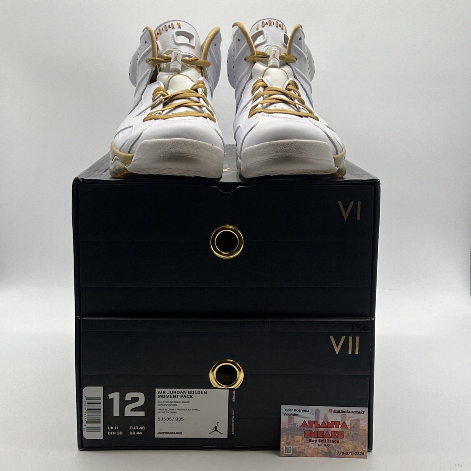 Size 12 - Air Jordan 6 Retro GMP (384664-135)