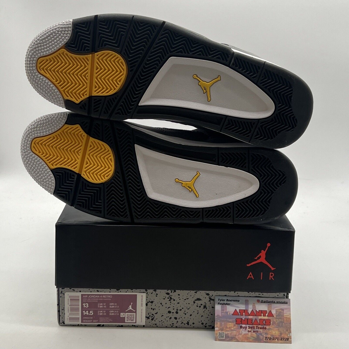 Size 13 - Air Jordan 4 Retro Low Cool Grey (308497-007)