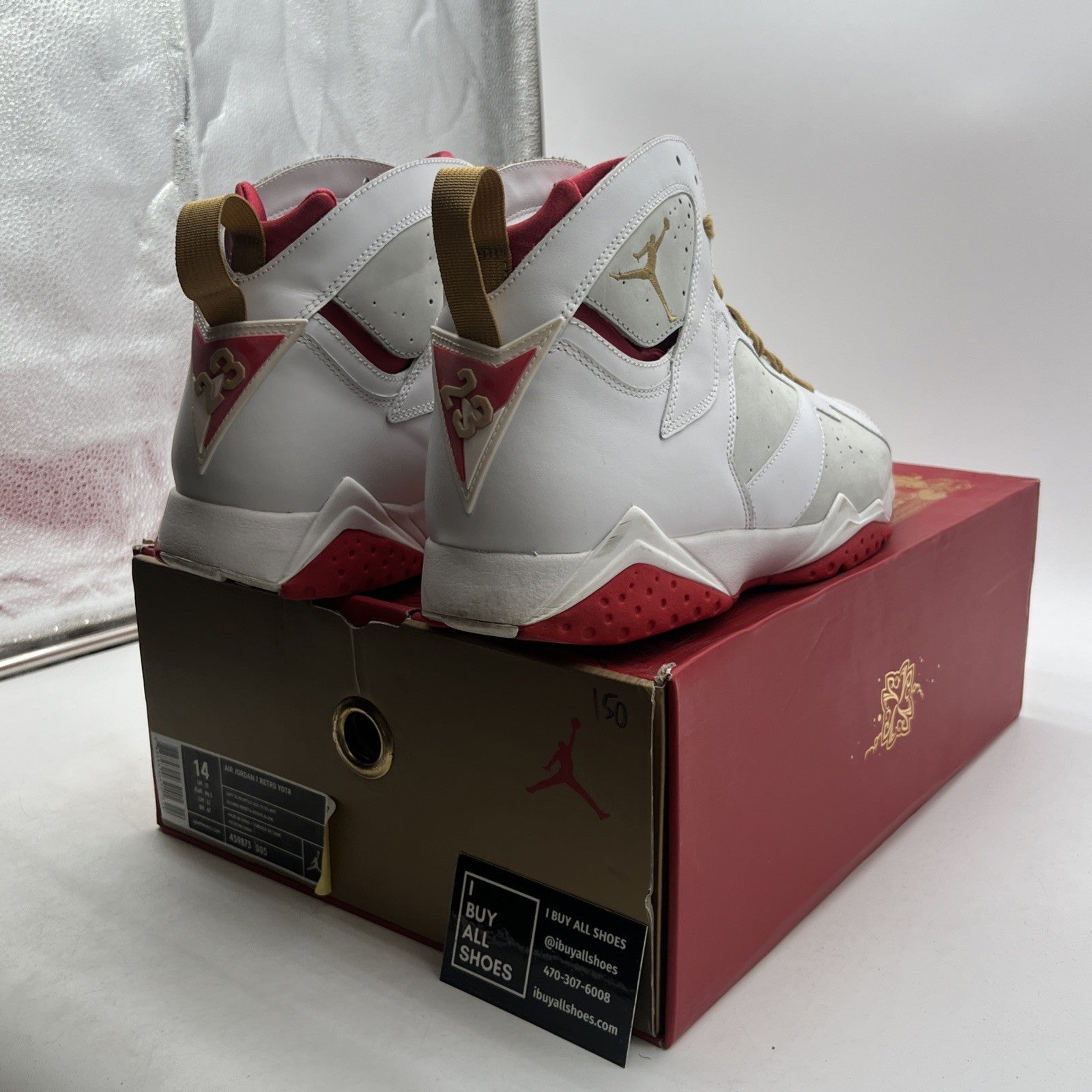 Size 14 - Air Jordan 7 Retro Year Of The Rabbit (459873-005)
