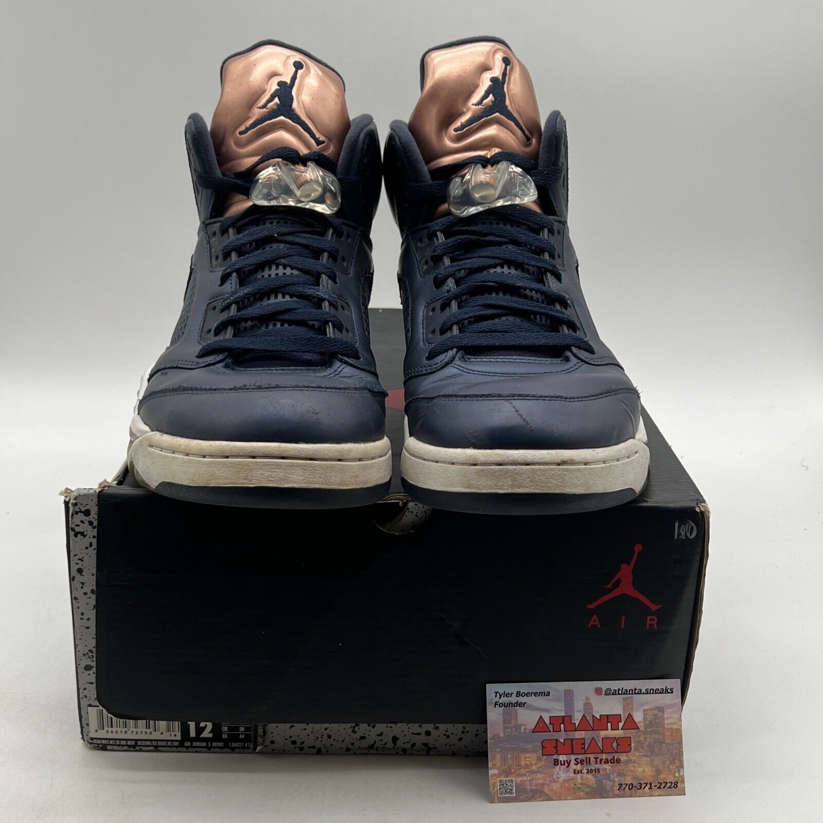 Size 12 - Air Jordan 5 Retro Bronze (136027-416)