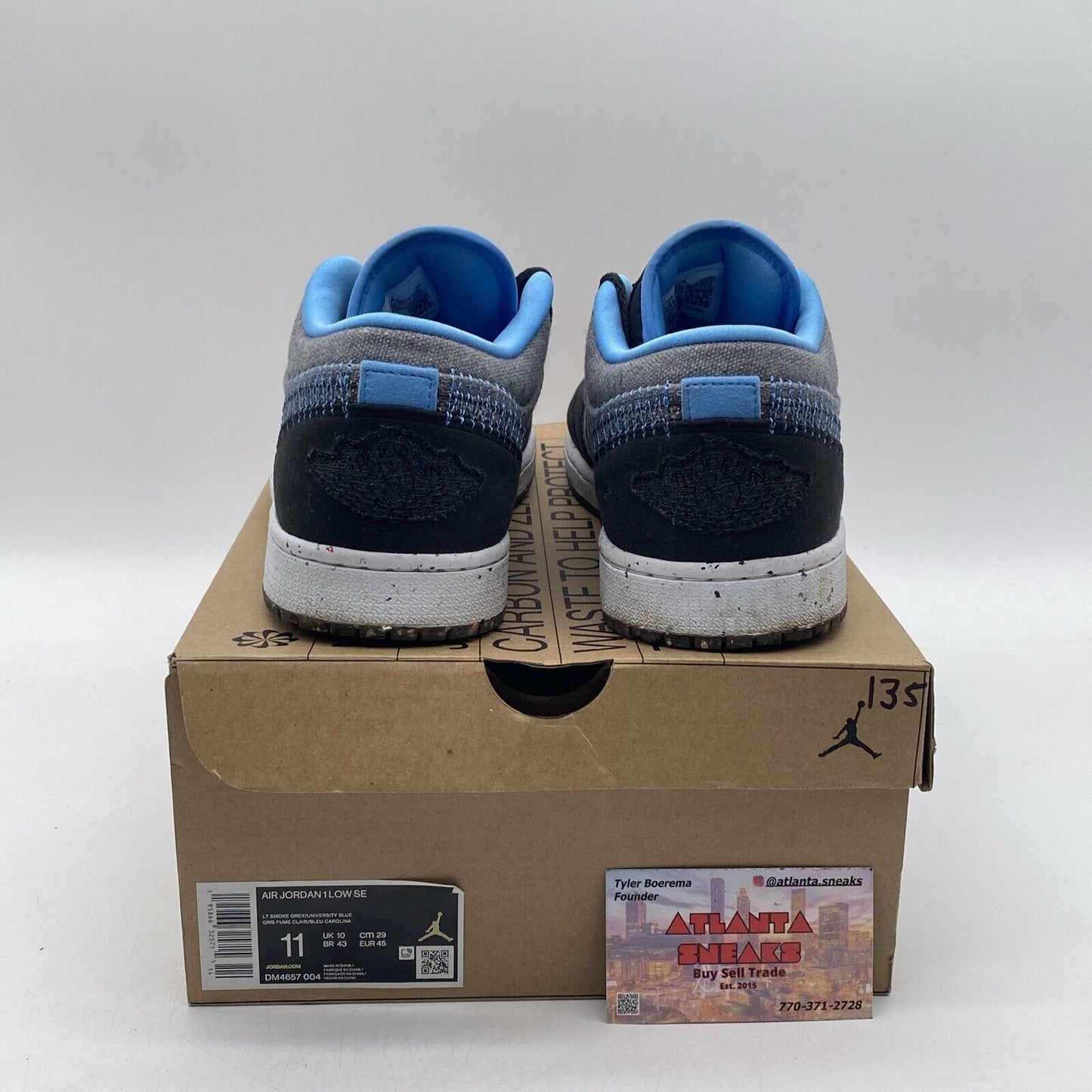 Size 11 - Air Jordan 1 Low Crater