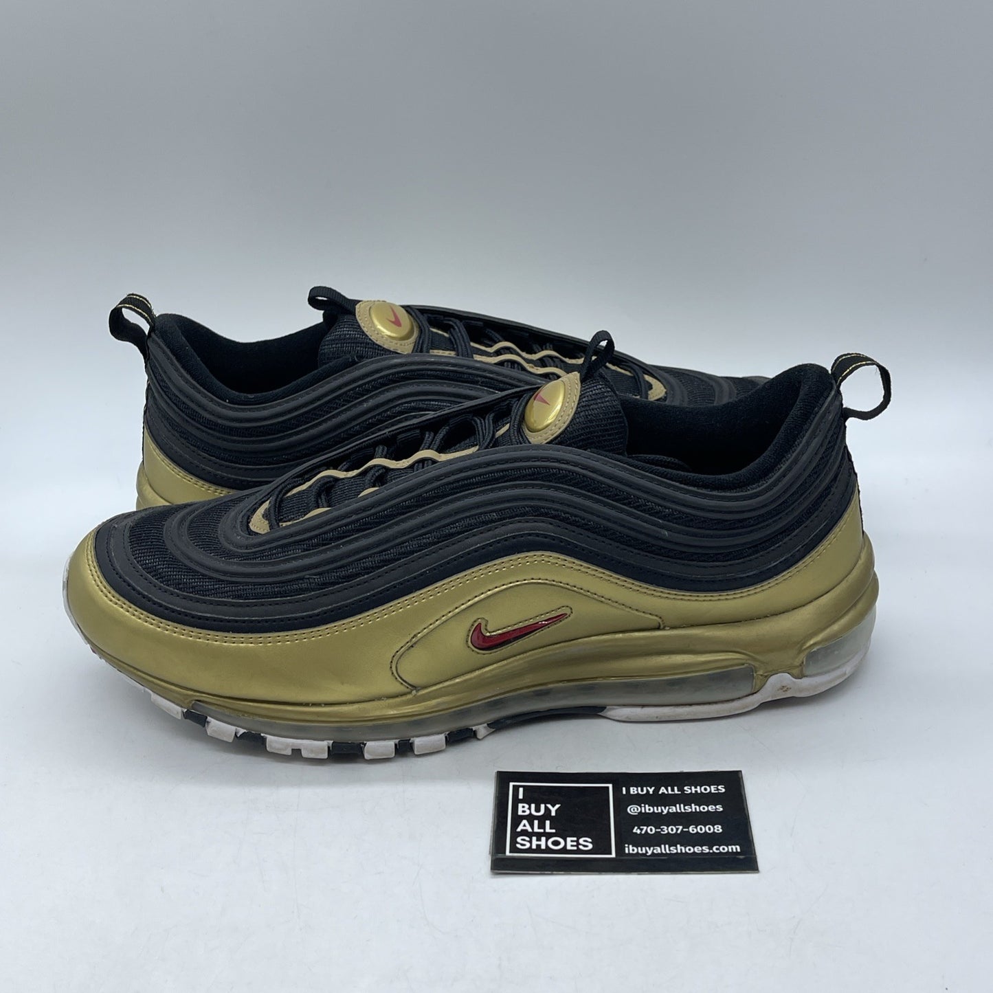Size 13 - Nike Air Max 97 QS B-Sides Metallic Gold (AT5458-002)