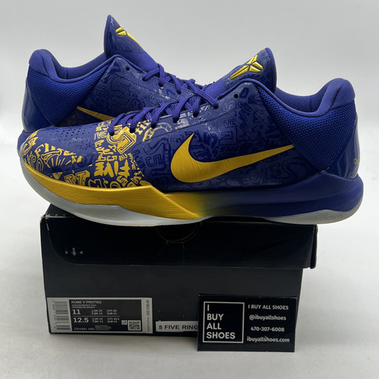 Size 11 - Nike Zoom Kobe 5 Protro 2020 5 Rings (CD4991-400)