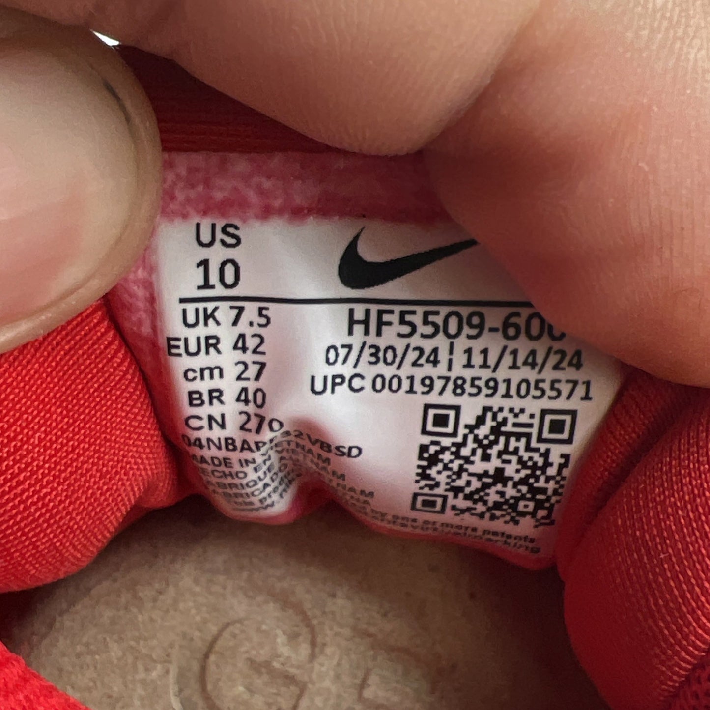 Size 10 - Nike Air Max DN8 University Red W (HF5508-600)