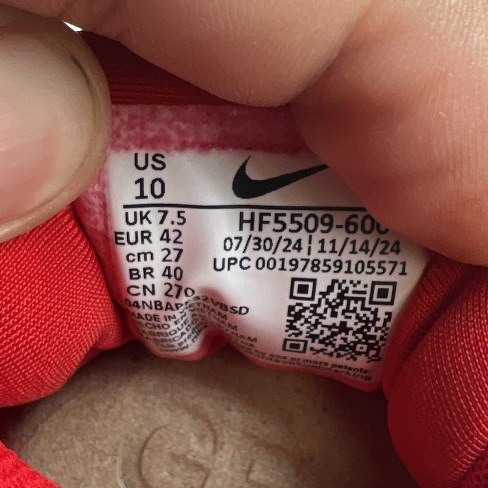 Size 10 - Nike Air Max DN8 University Red W (HF5508-600)