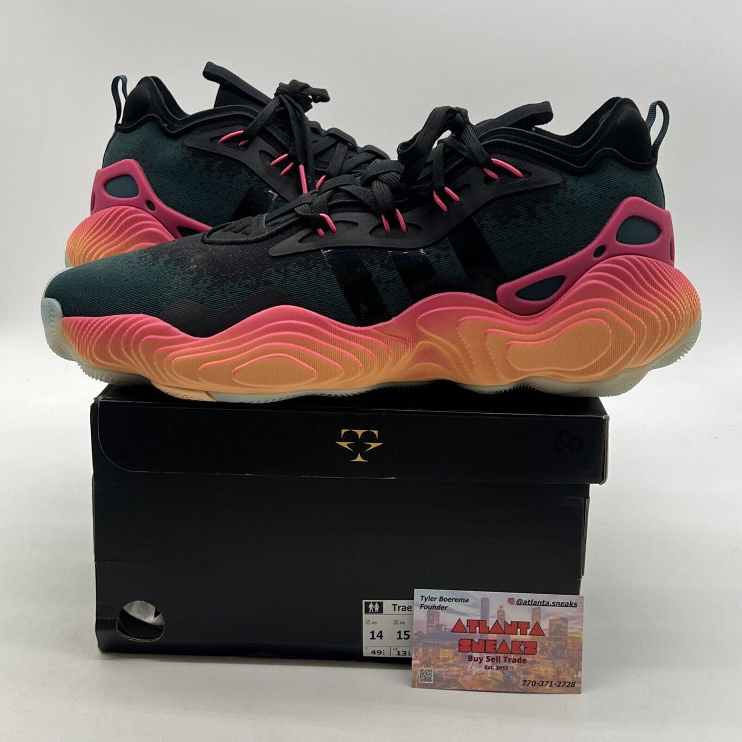 Size 14 - adidas Trae Young 3 From The Ground Up (IE9303)