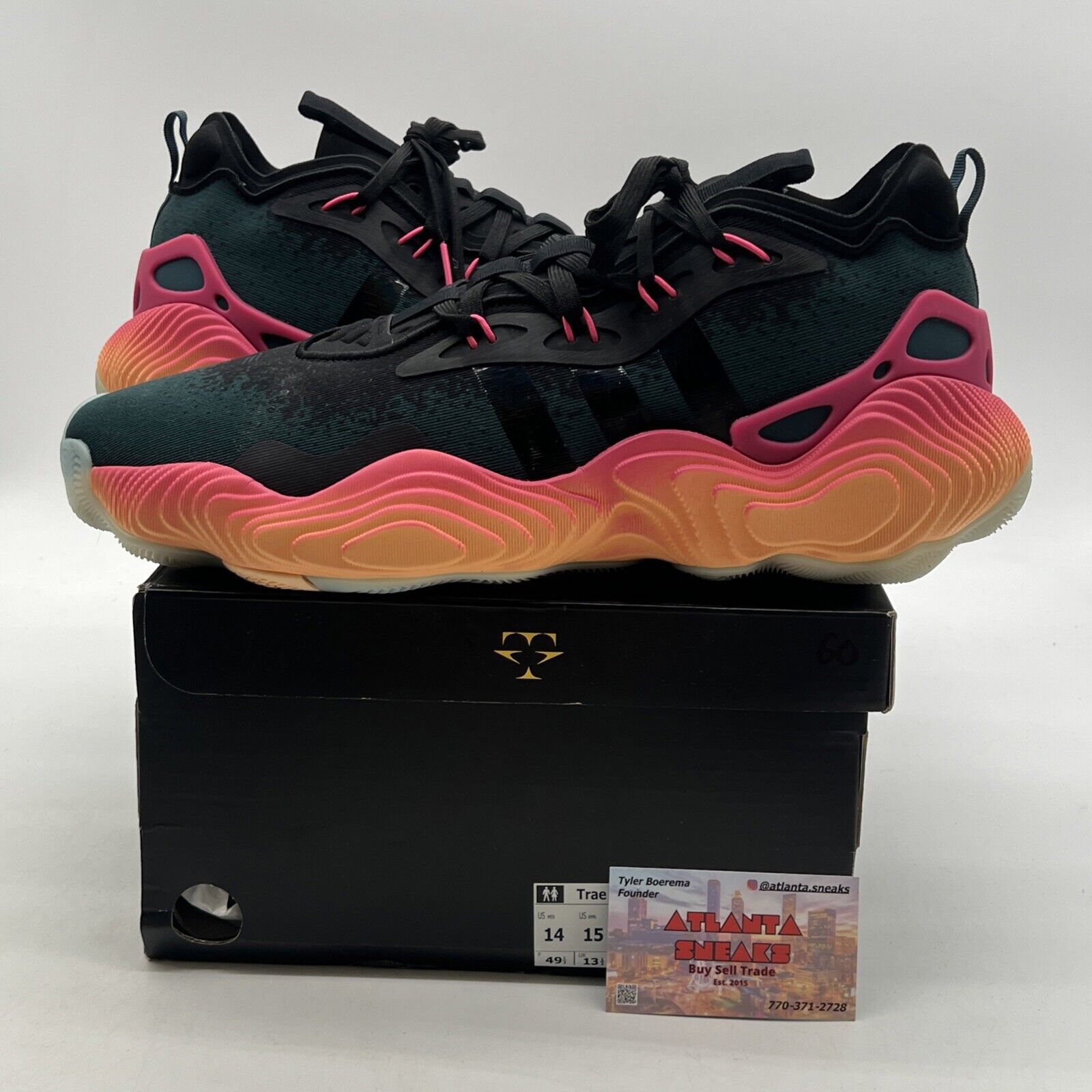 Size 14 - adidas Trae Young 3 From The Ground Up (IE9303)