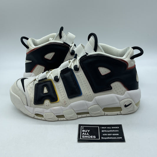 Size 10.5 - Nike Air More Uptempo '96 Primary Colors Suede Leather (DM1297-100)