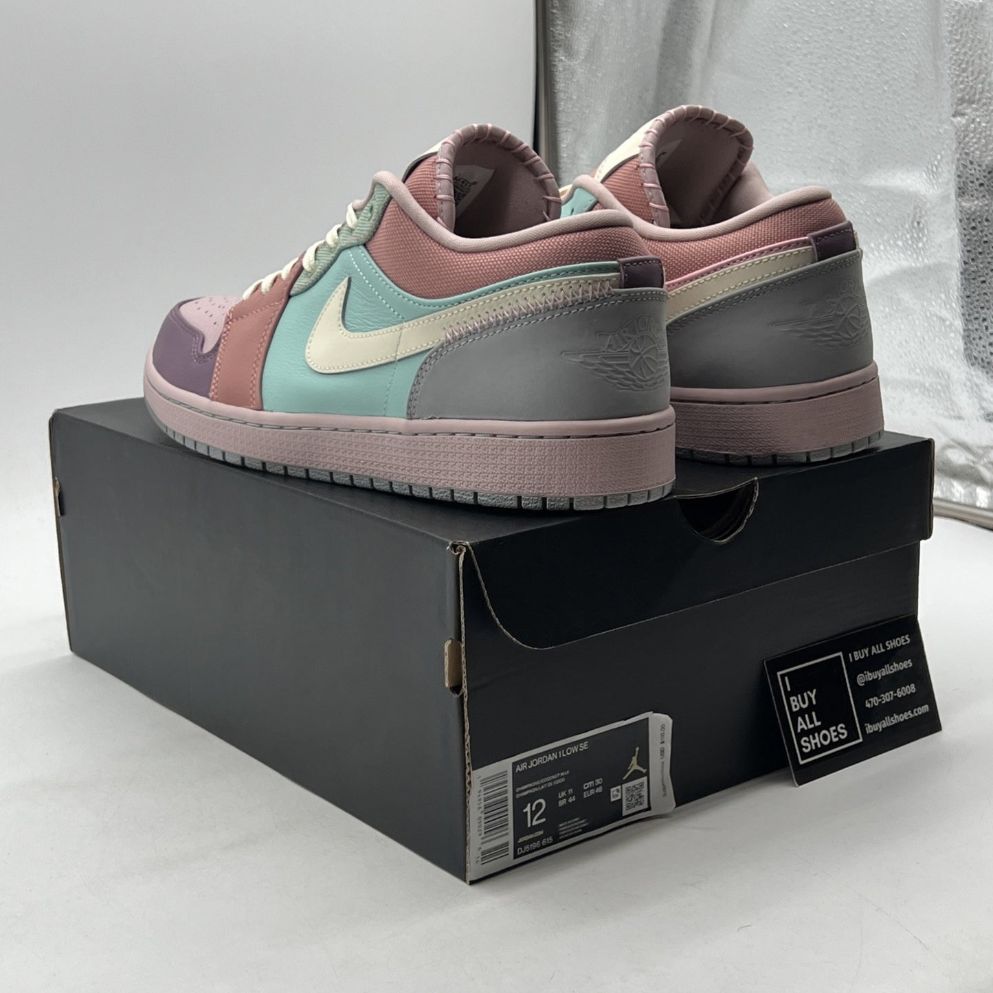 Size 12 - Air Jordan 1 SE Low Easter Pastel (DJ6196-615)