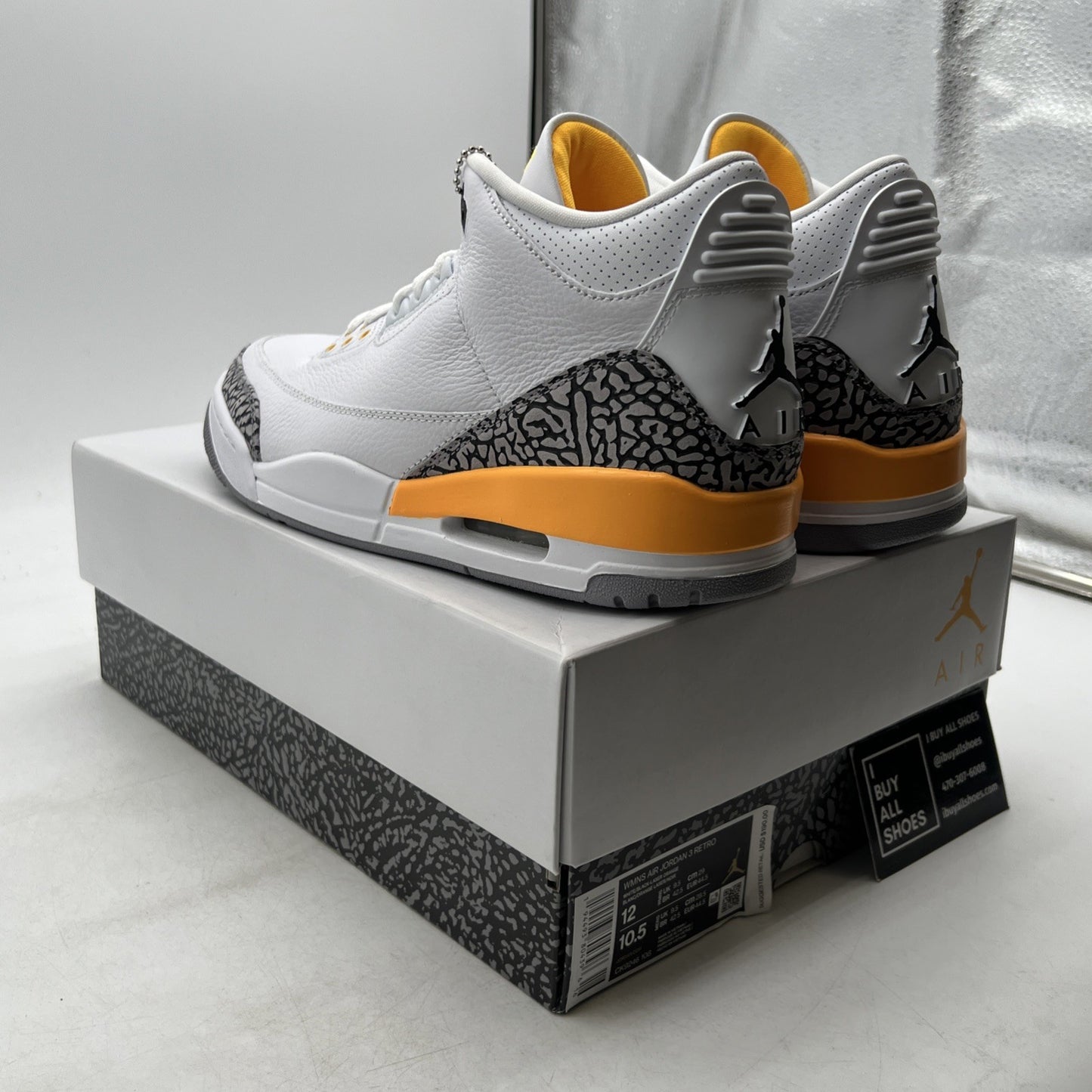 Size 12 - Air Jordan 3 Retro Laser Orange W (CK9246-108)