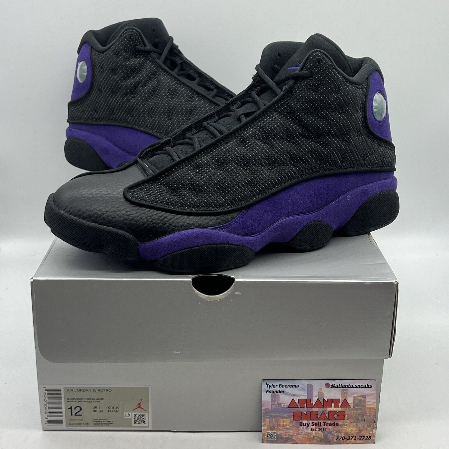 Size 12 - Jordan 13 Retro Court Purple Brand New Og All