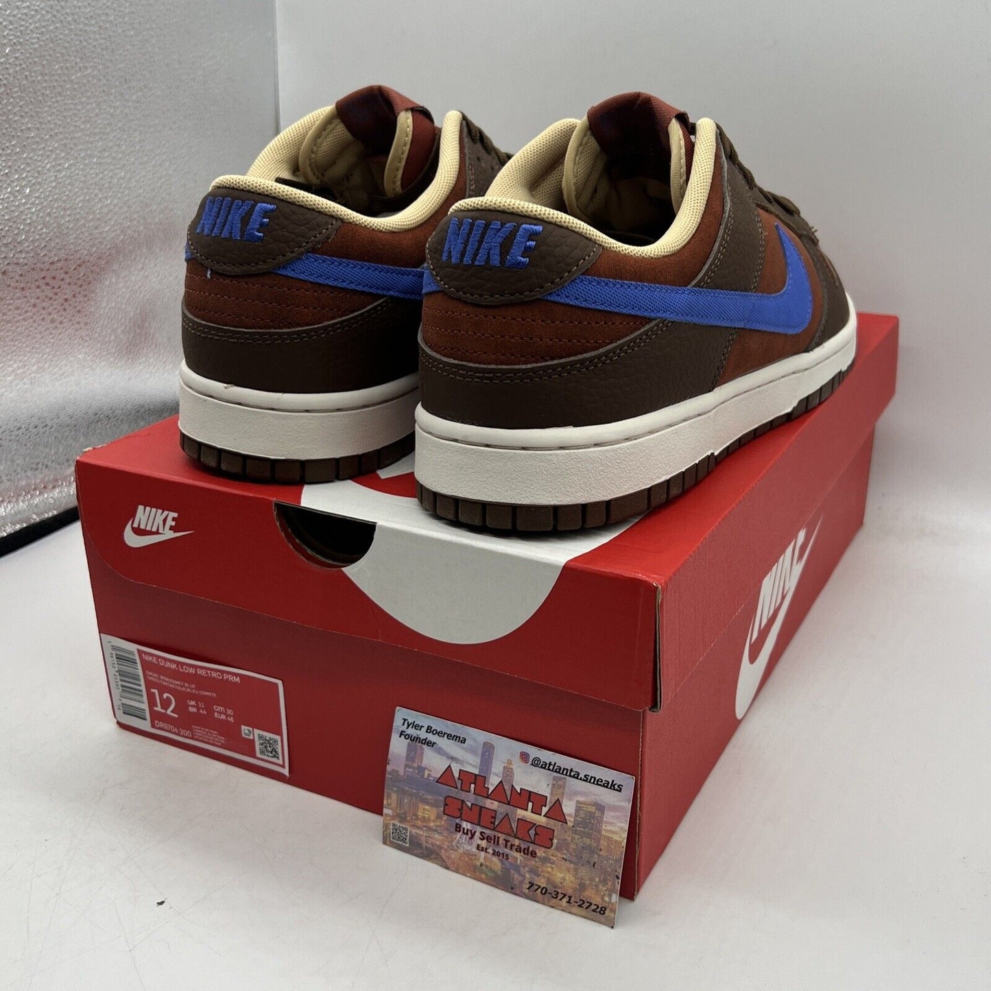 Size 12 - Nike Dunk Low Mars Stone Blue Brand New Og All