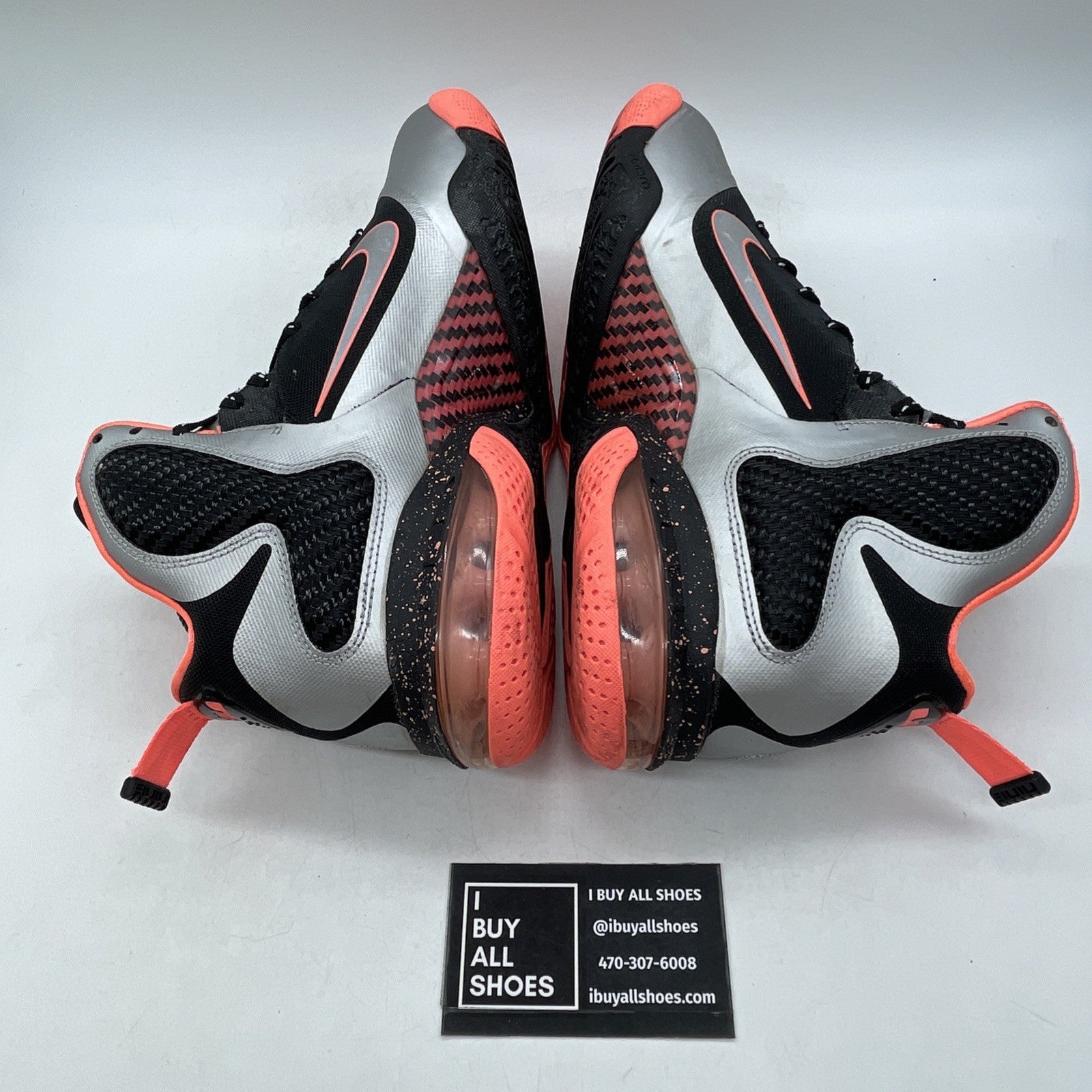 Size 8 - Nike Lebron 9 "Bright Mango" (489764-005)