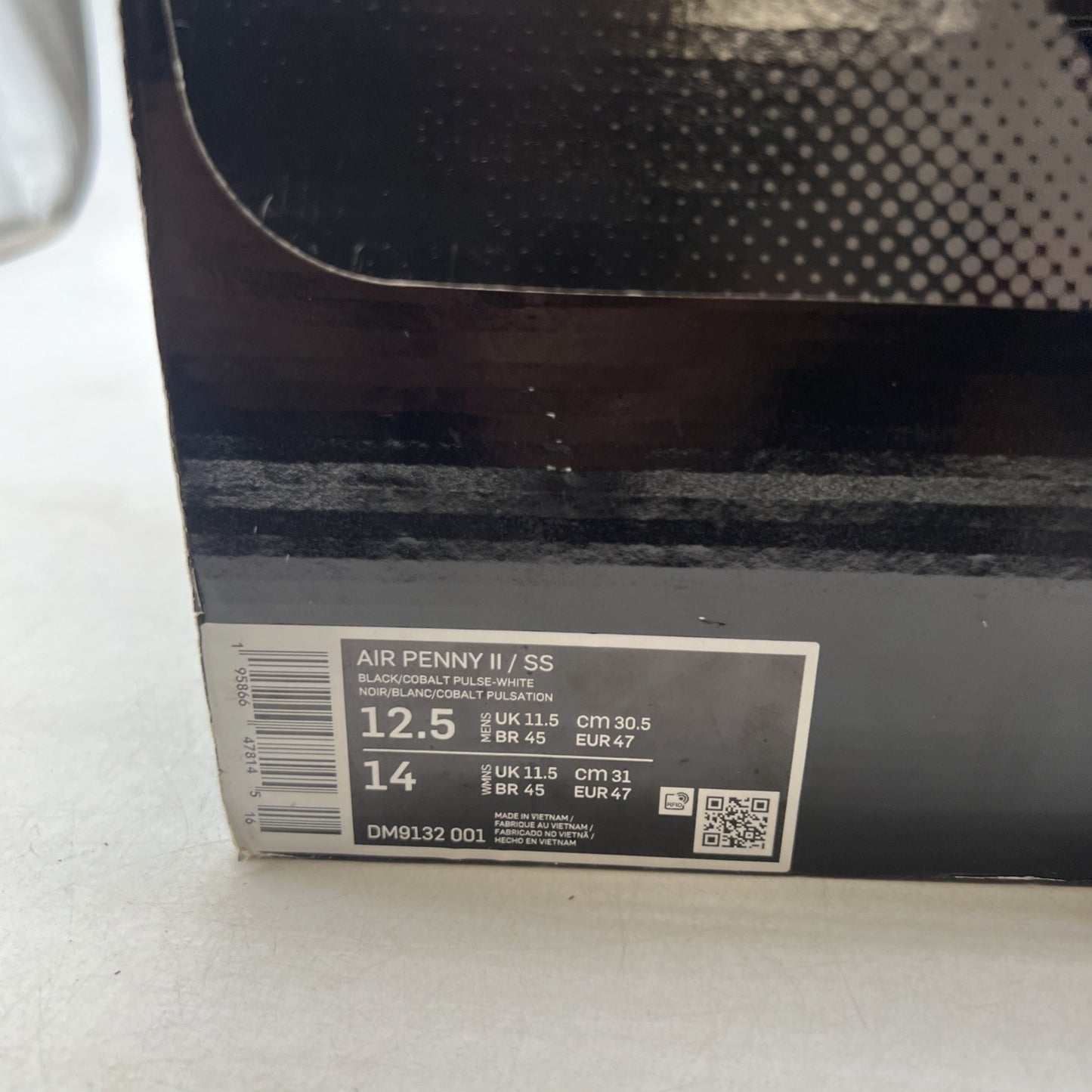 Size 12.5 - Nike Social Status x Air Penny 2 Playground - Black (DM9132-001)