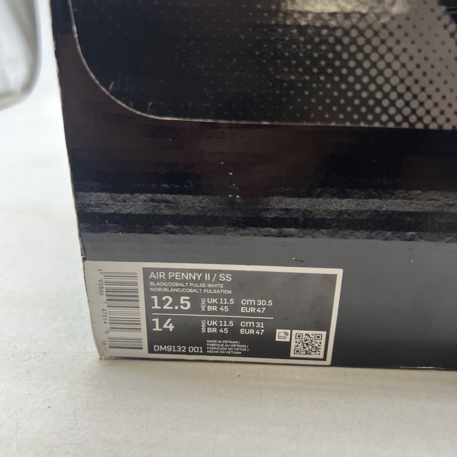 Size 12.5 - Nike Social Status x Air Penny 2 Playground - Black (DM9132-001)