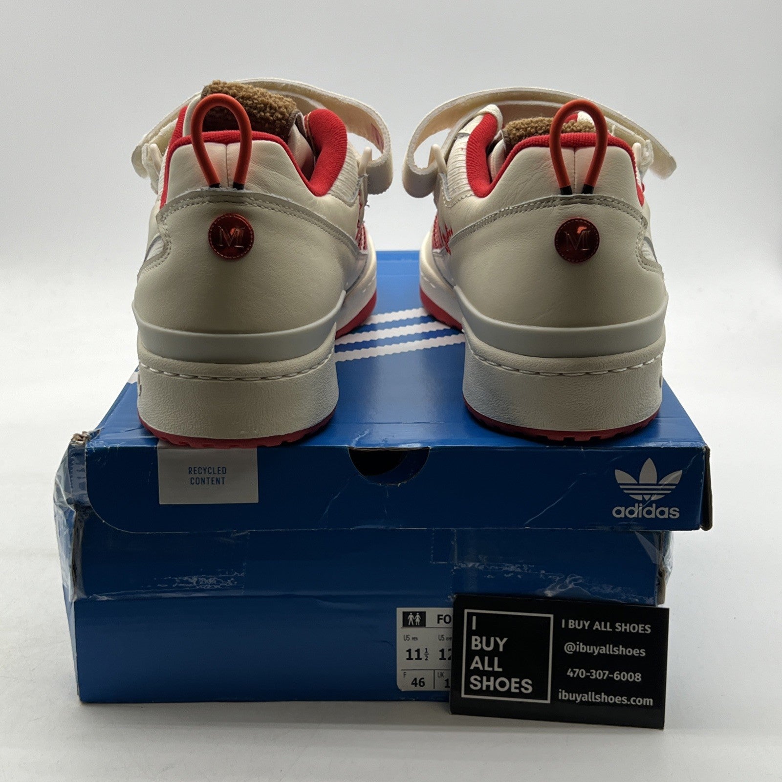 Size 11.5 - adidas Home Alone x Forum Low Red (GZ4378)