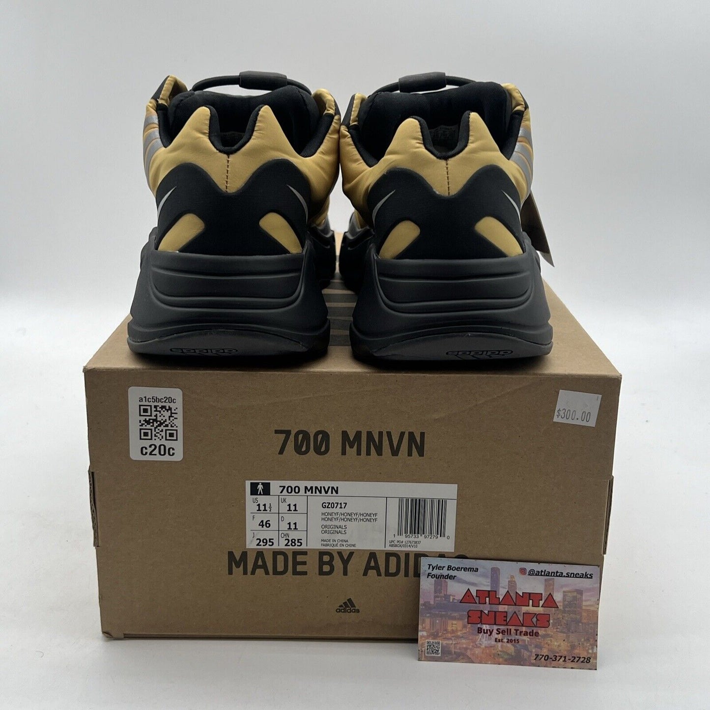 Size 11.5 - adidas Yeezy Boost 700 MNVN Honey Flux (GX0717)