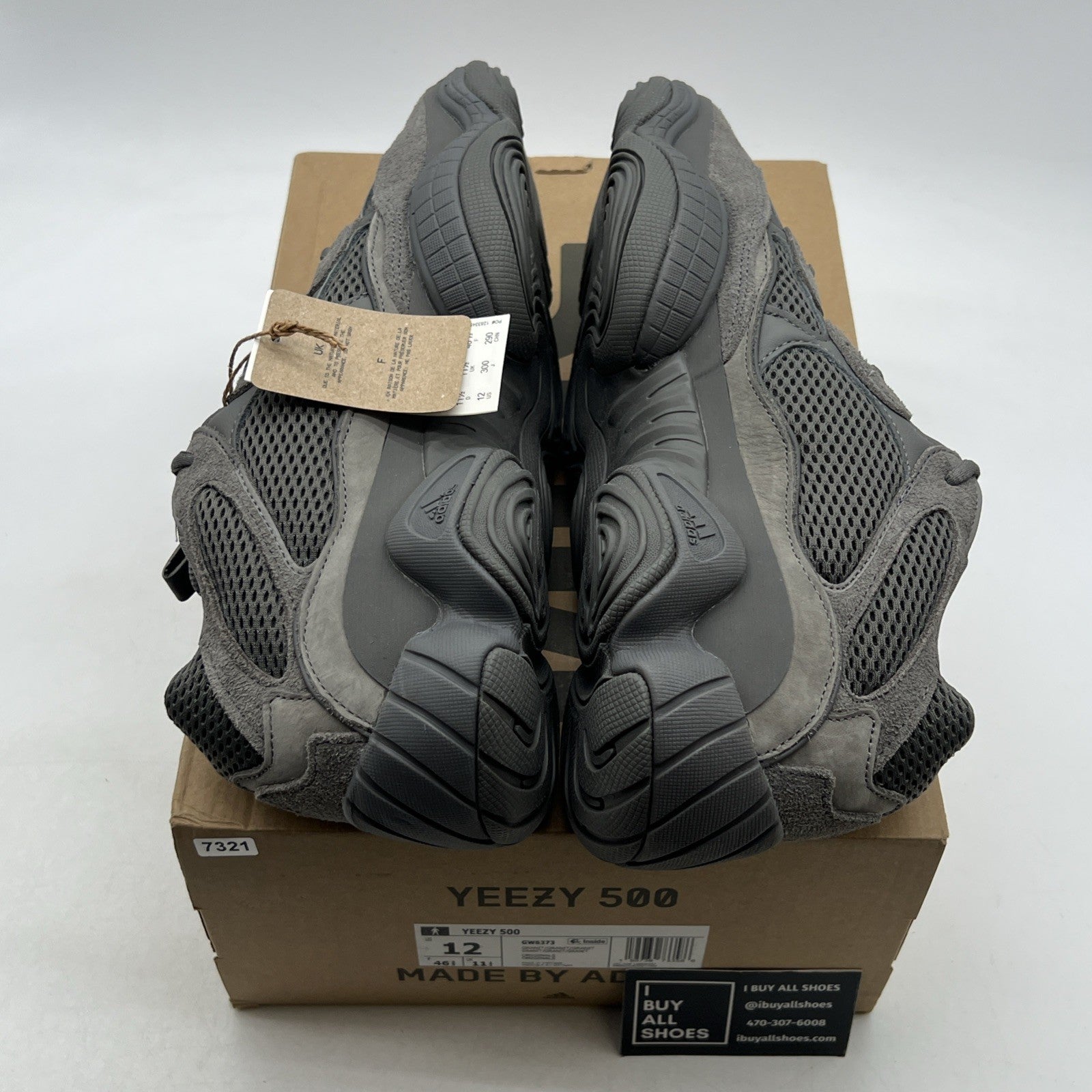 Size 12 - adidas Yeezy 500 Granite 2022 (GW6373)