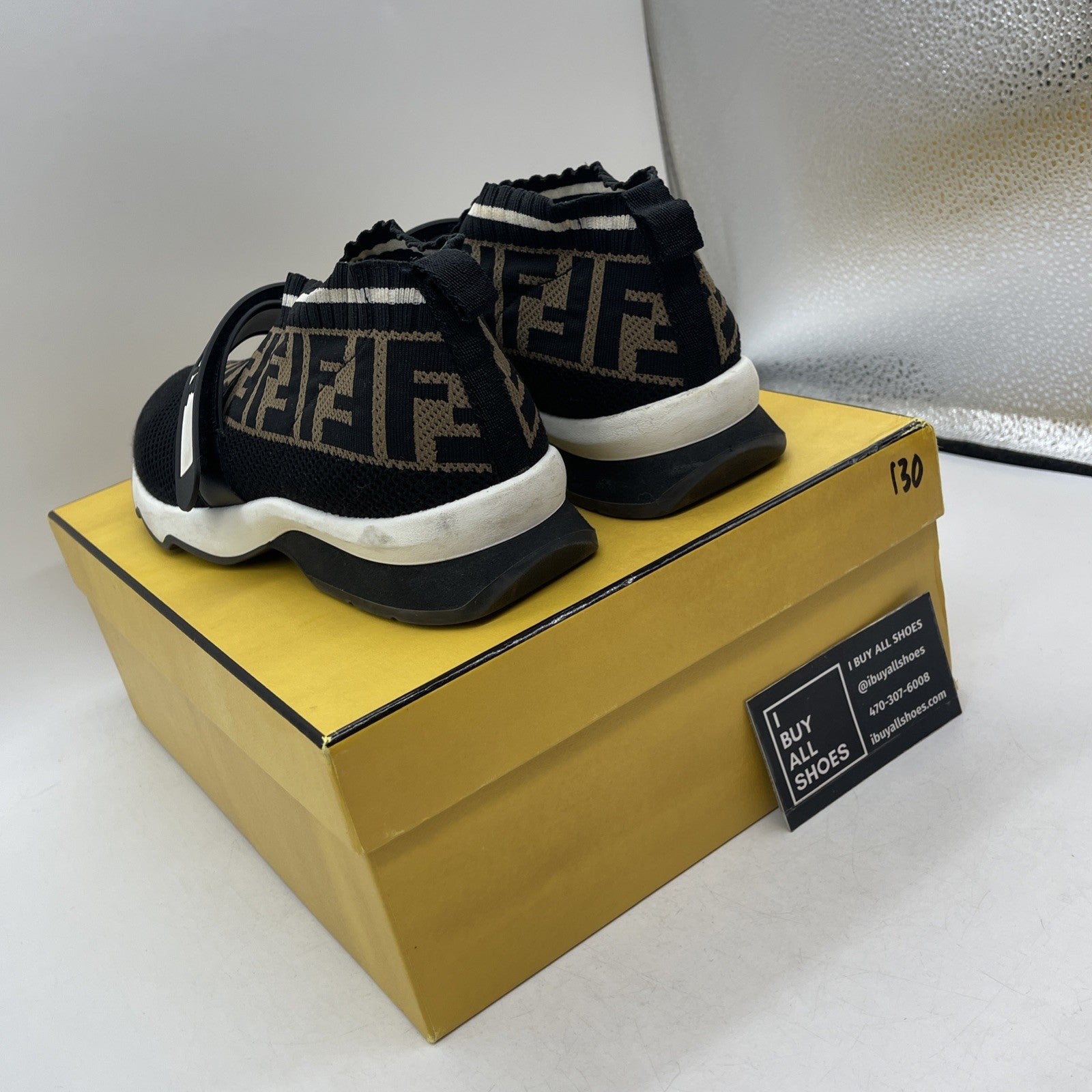 Size 39 - FENDI Brown Black