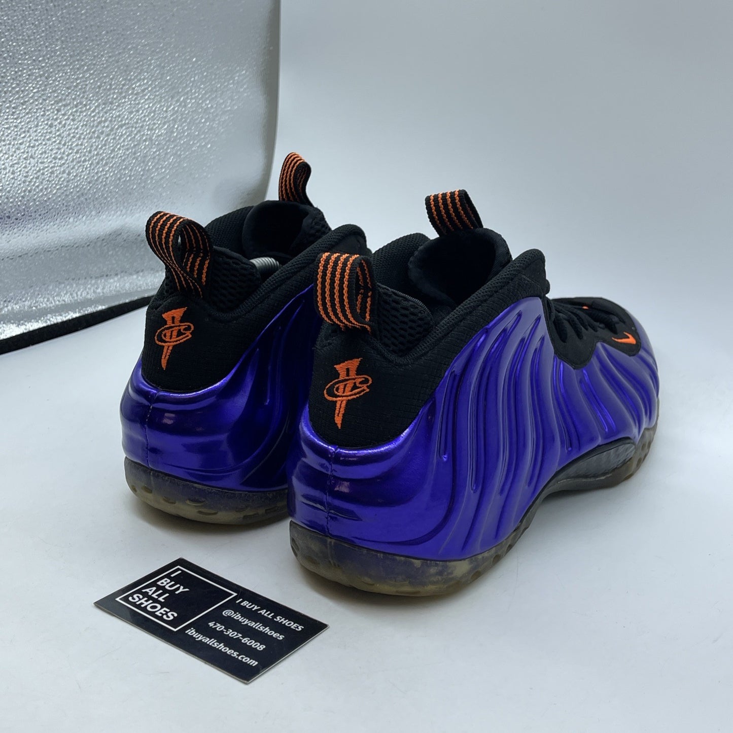 Size 11.5 - Nike Air Foamposite One Phoenix Suns Purple Black (314996-501)