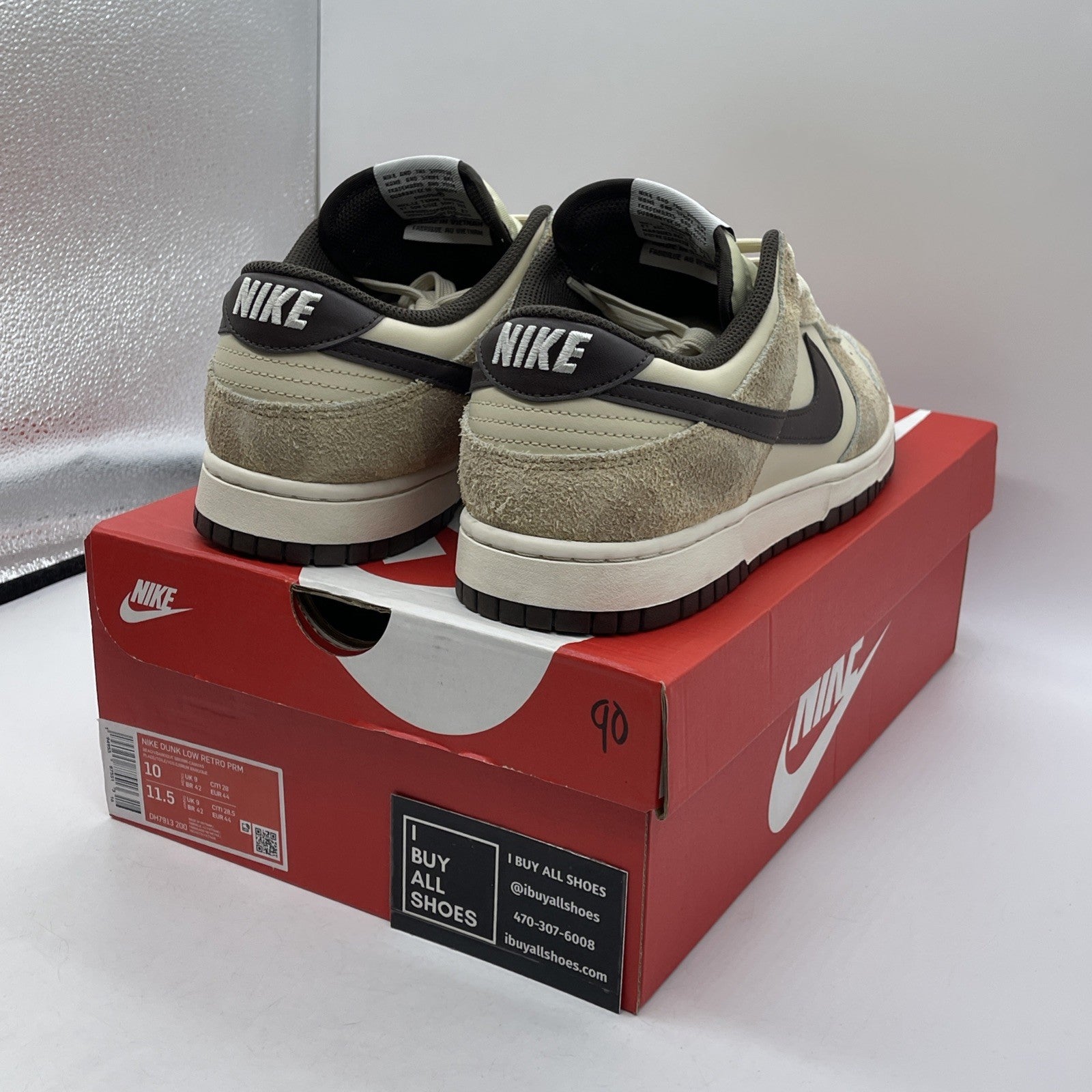 Size 10 - Nike Dunk Premium Low Animal Pack - Cheetah Suede Leather (DH7913-200)