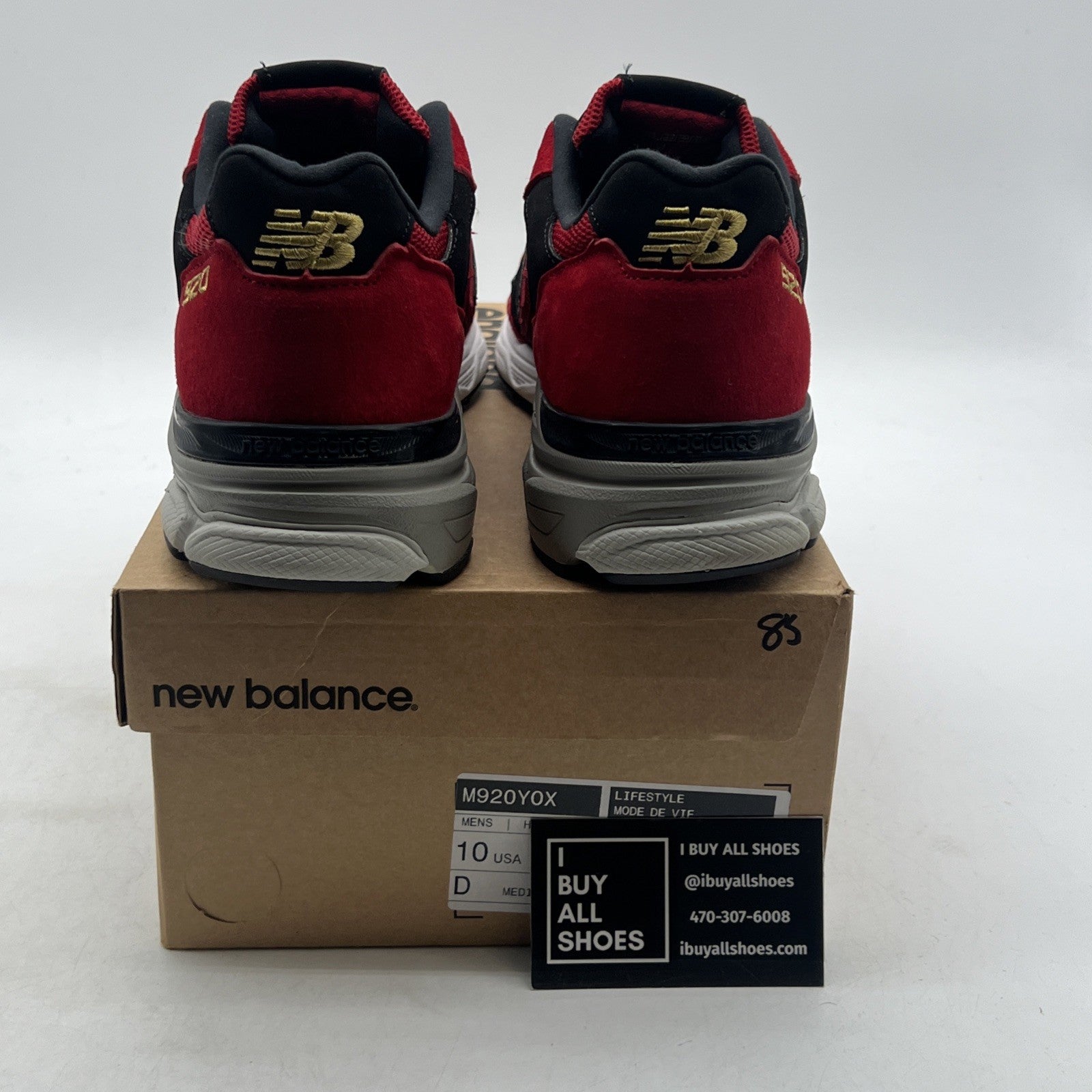 Size 10 - New Balance 920 Chinese New Year - Year Of The Ox (M920Y0X)
