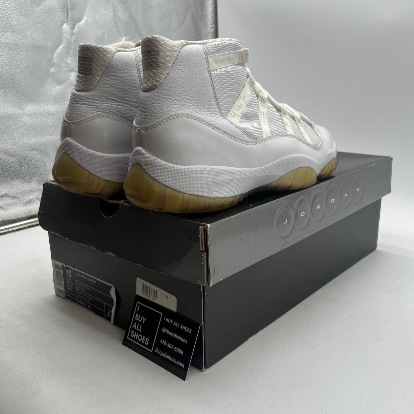 Size 13 - Air Jordan 11 Retro Silver Anniversary (408201-101)