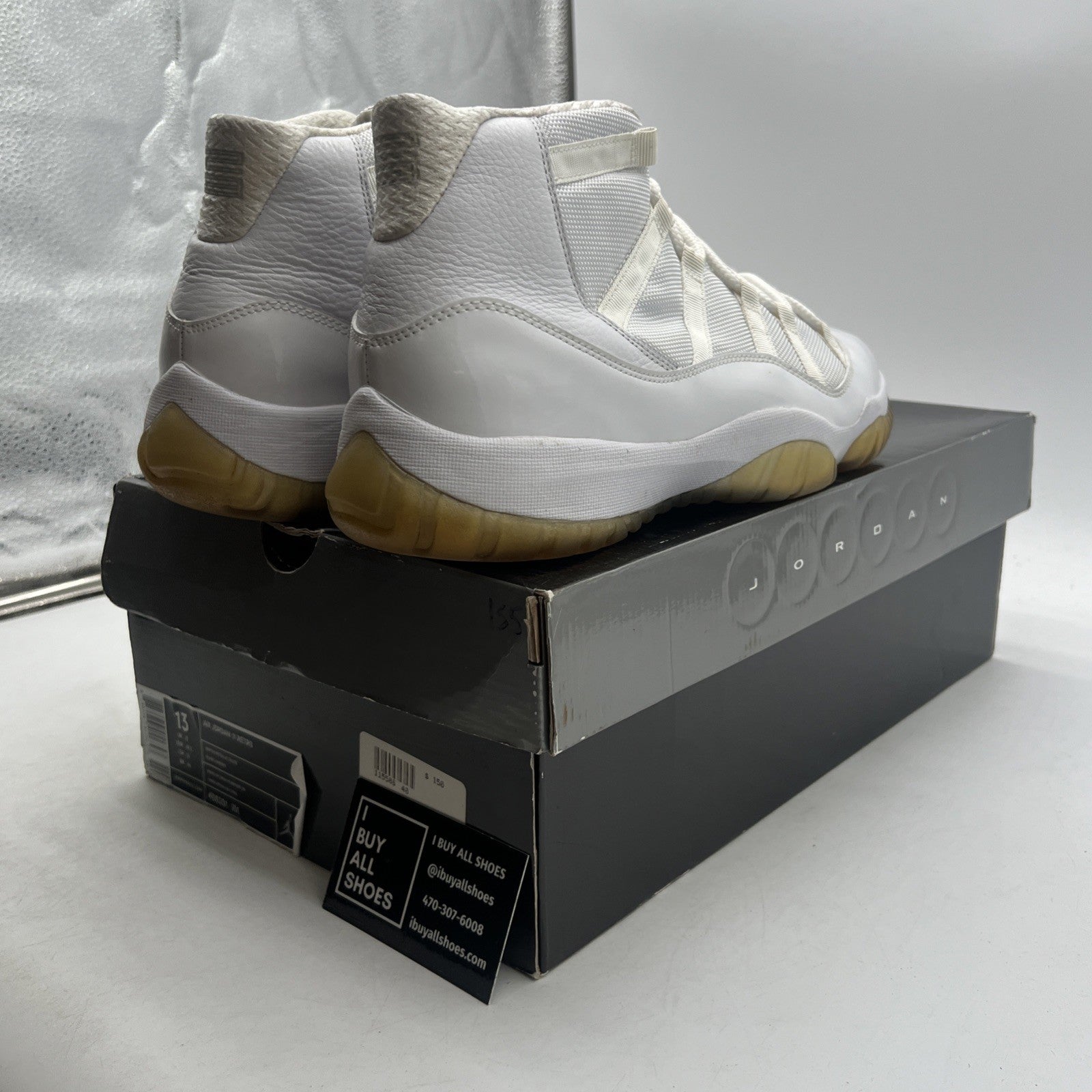 Size 13 - Air Jordan 11 Retro Silver Anniversary (408201-101)
