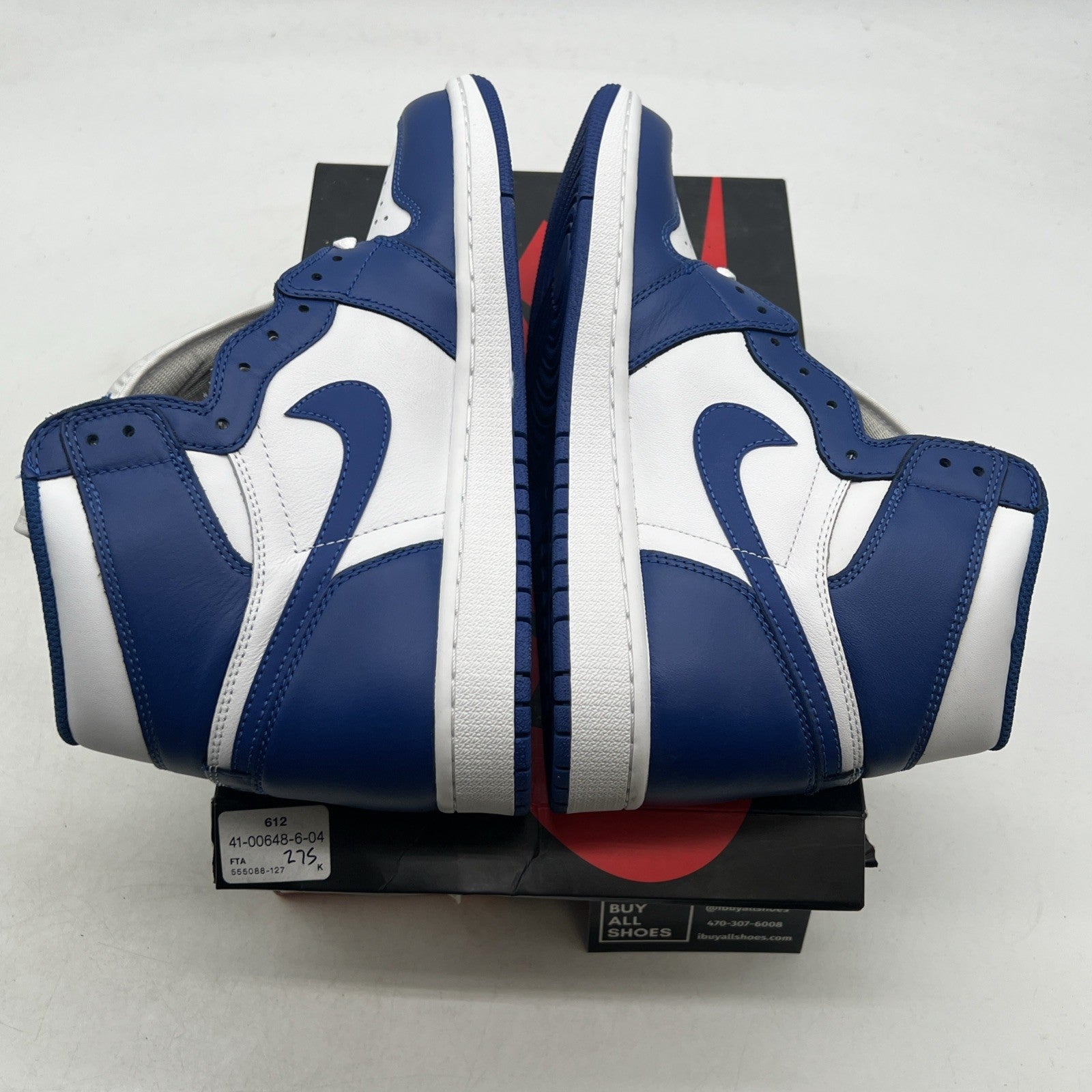 Size 9.5 - Air Jordan 1 Retro High OG Storm Blue 2016 (555088-127)