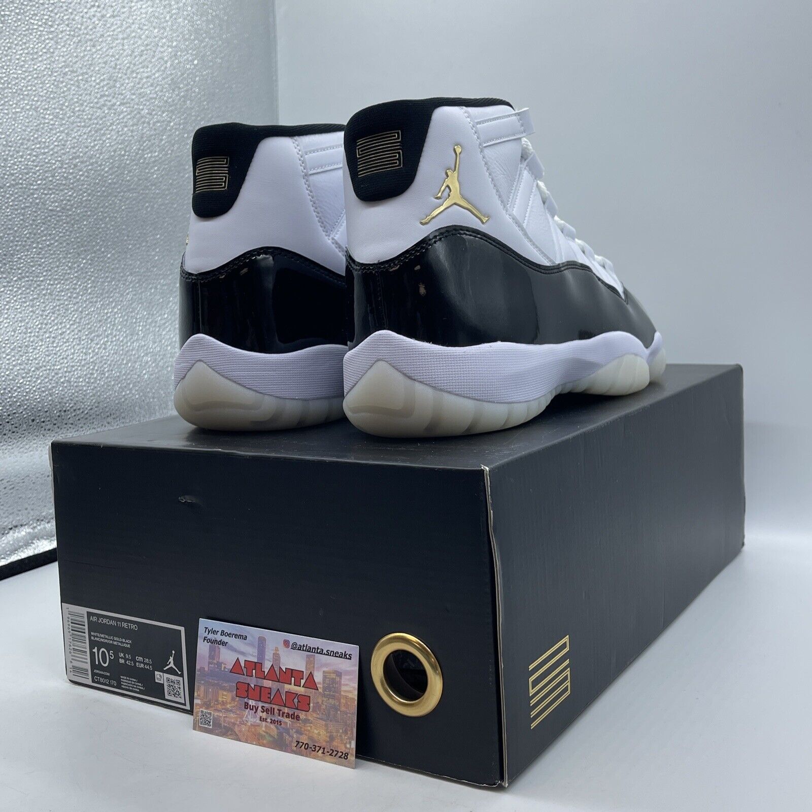 Size 10.5 - Jordan 11 Retro Mid Gratitude / Defining Moments White (CT8012-170)