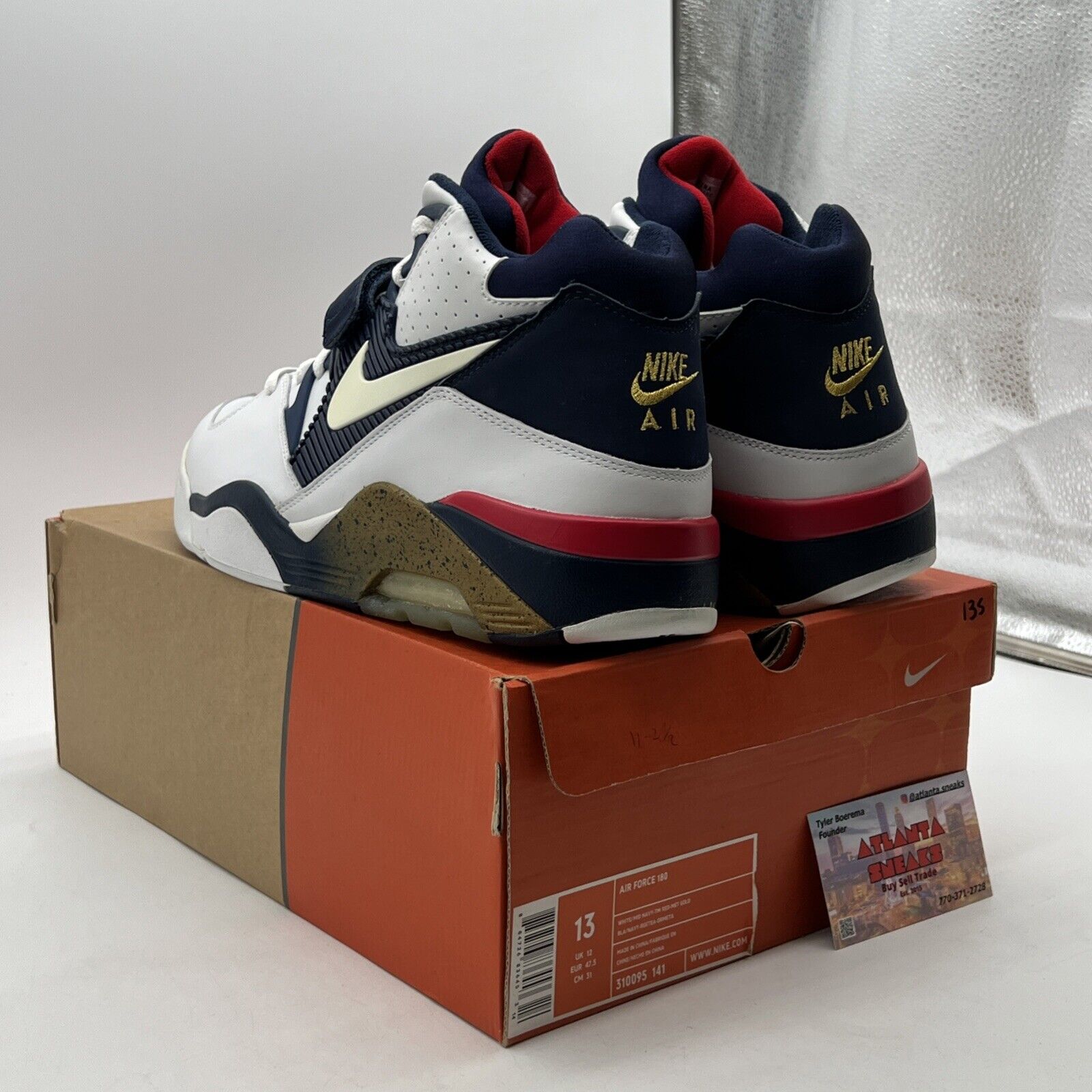 Size 13 - Nike Air Force 180 Olympic (310095-141)