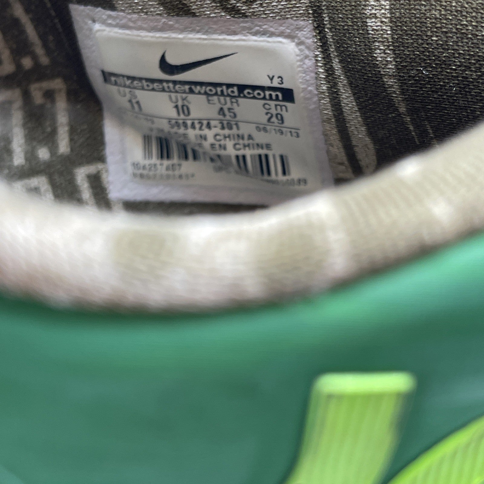 Size 11 - Nike KD 6 Bamboo (599424-301)