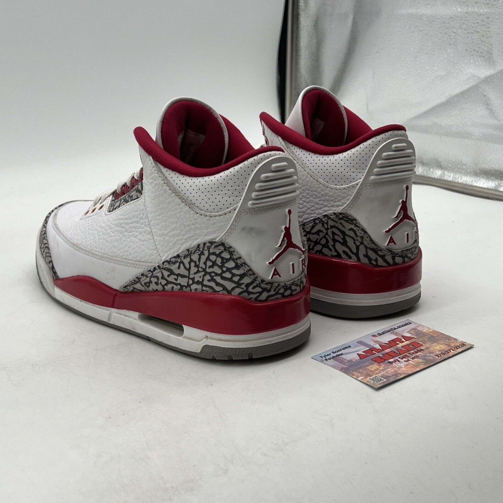 Size 8 - Jordan 3 Retro Mid Cardinal Red (CT8532-126)