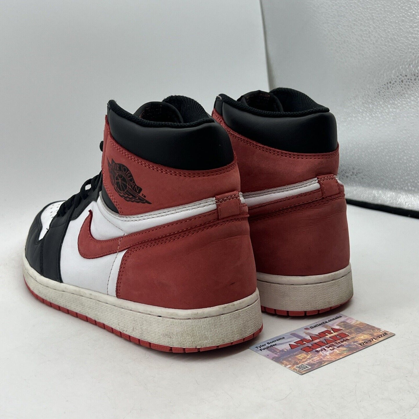 Size 12 - Air Jordan 1 Retro OG High Best Hand in the Game -Track Red 555088-112