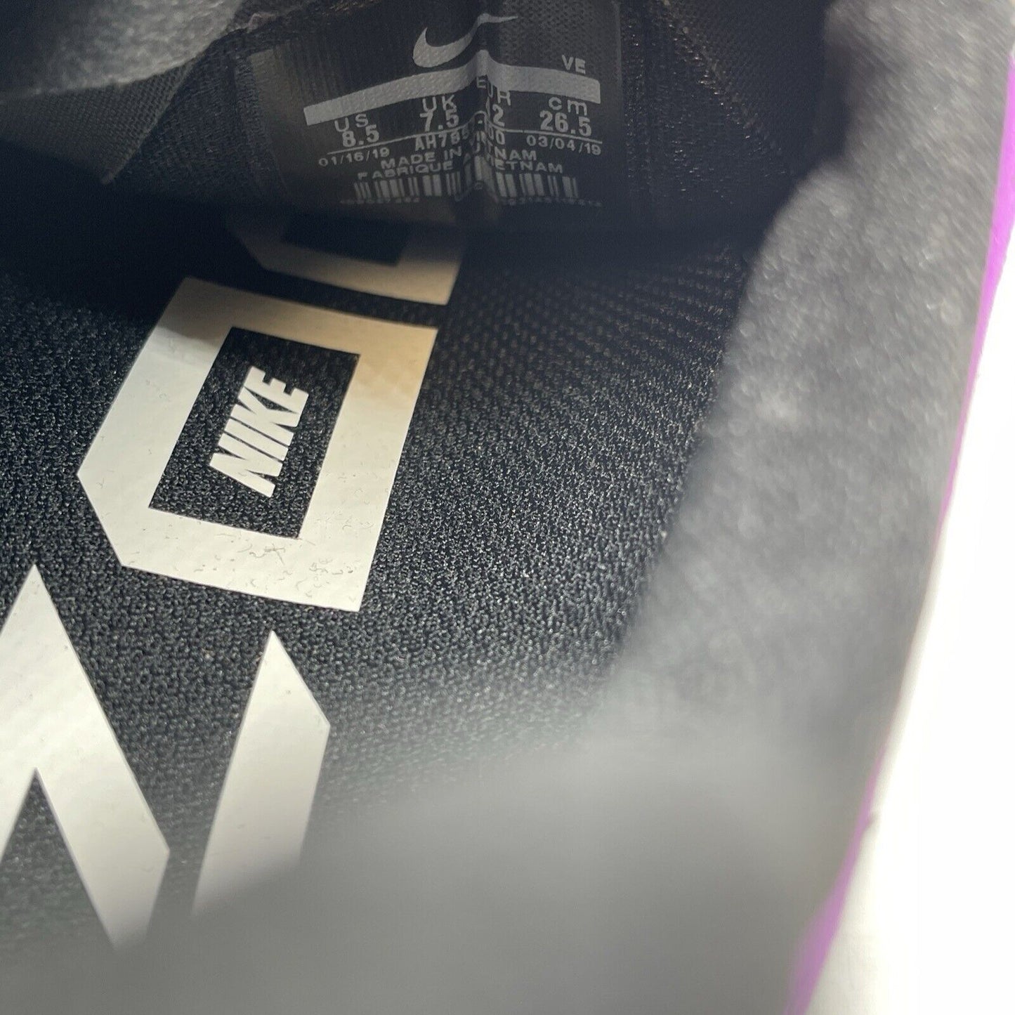 Size 8.5 - Nike Air Zoom Vomero 14 Hyper Violet Purple Black White (AH7857-500)