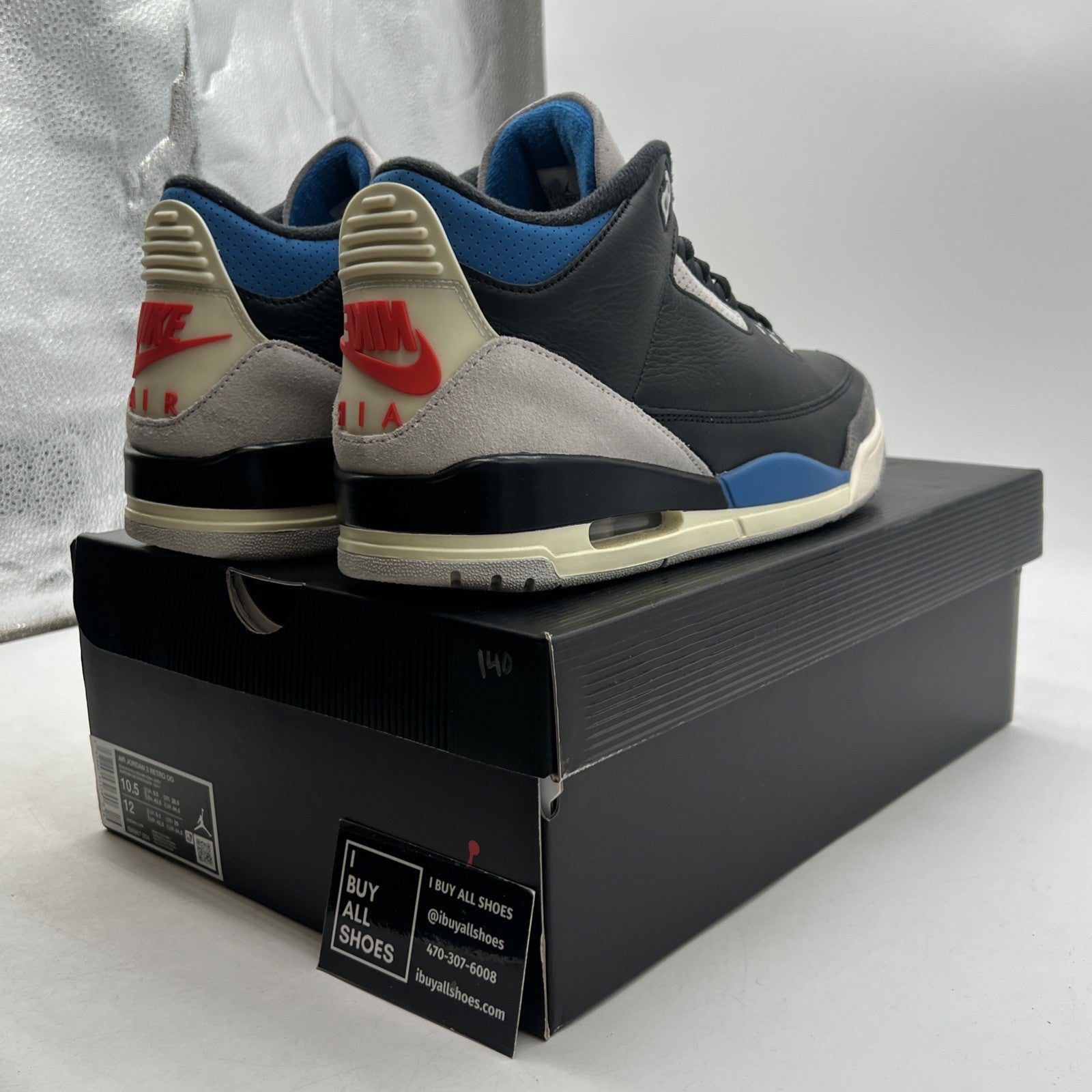 Size 10.5 - Air Jordan 3 Retro OG Rare Air (IB8967-004)