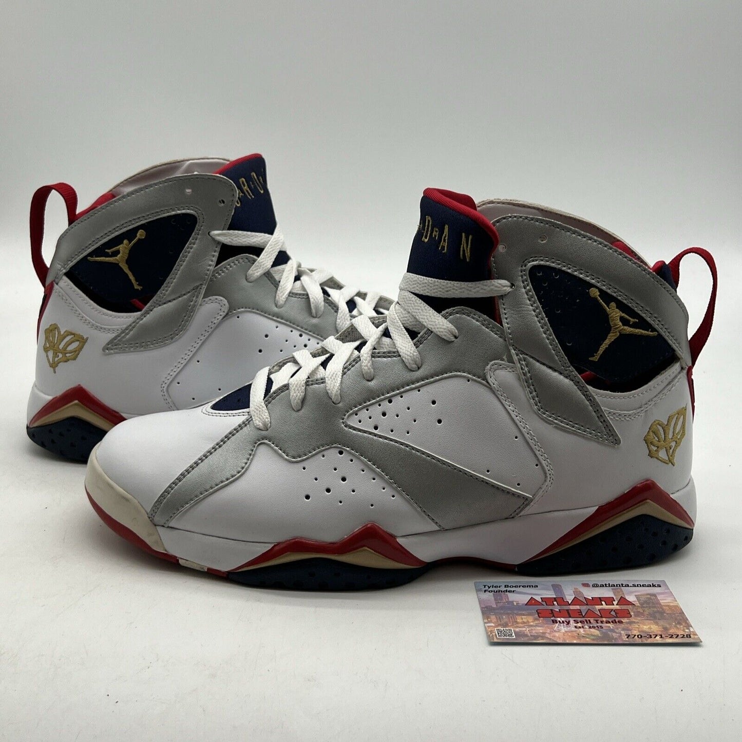 Size 10.5 - Air Jordan 7 Retro For The Love Of The Game (304775-103)