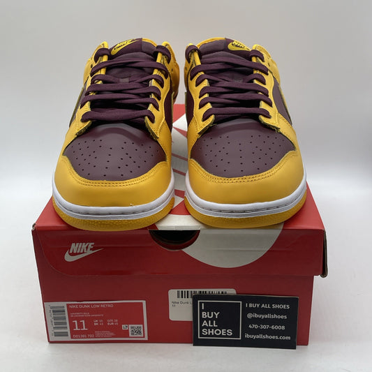 Size 11 - Nike Dunk Low Retro Arizona State Sun Devils 2022 (DD1391-702)