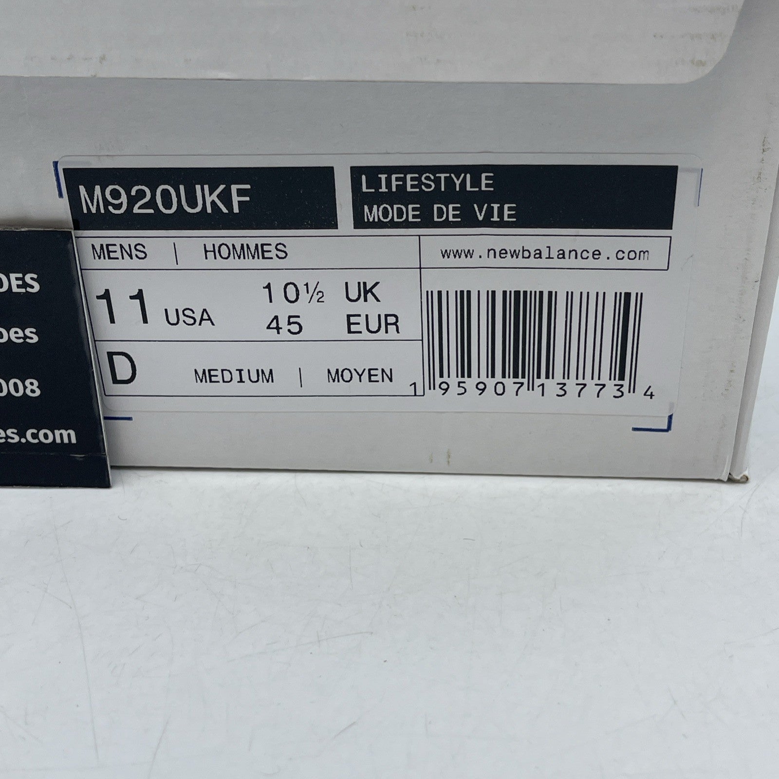 Size 11 - New Balance 920 Made in England 40th Anniversary (M920UKF)